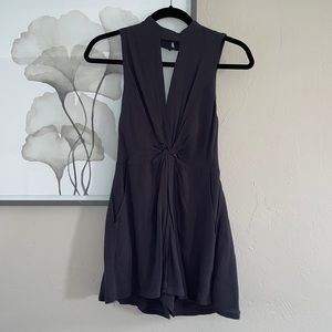 ASTR Charcoal Romper